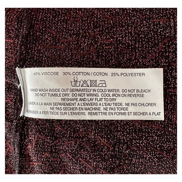 ALEX & CO Women’s Sequin Sleeveless Tank Top Blouse Size 16 Metallic Copper - Picture 6 of 7